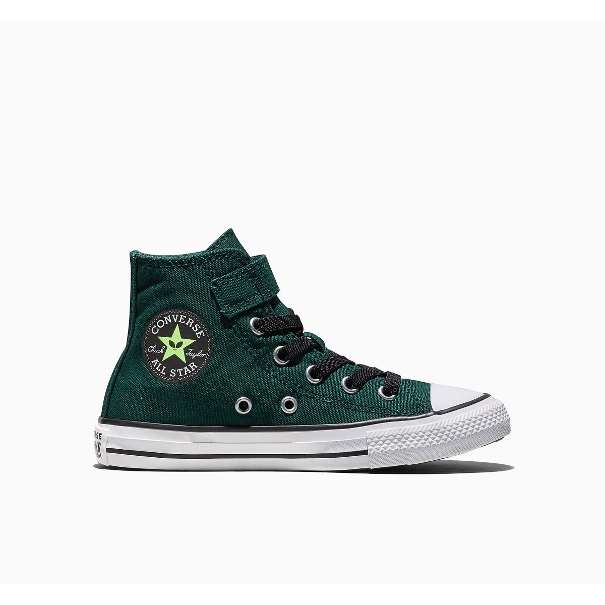 Sneakers CHUCK TAYLOR ALL STAR 1V HI UFO verde scuro, CONVERSE