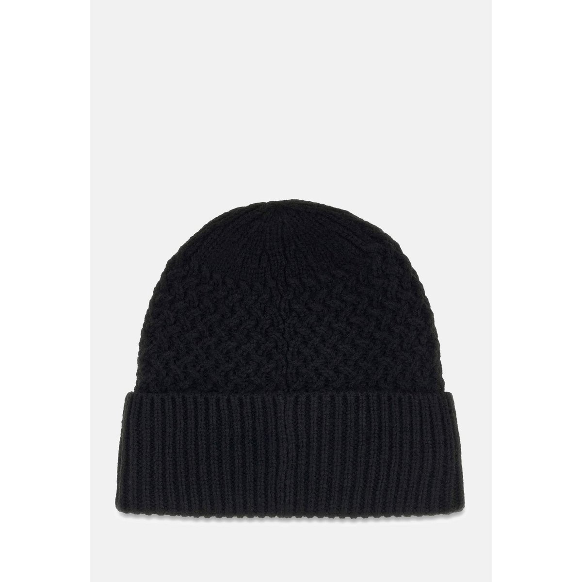 Bonnet Tricoté noir, GUESS