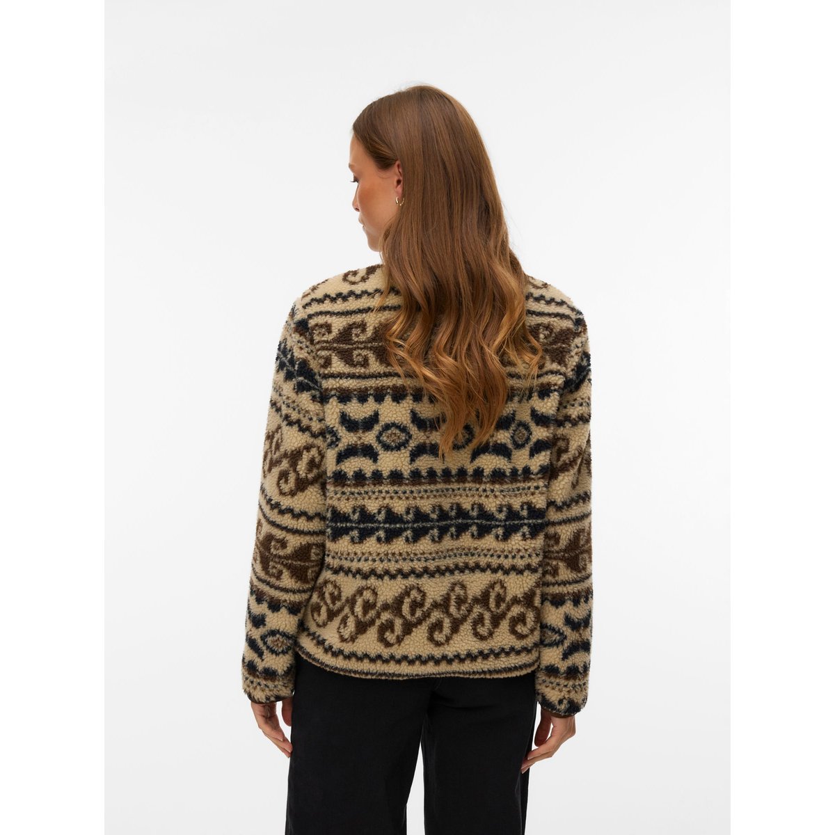 Manteau En Peluche silver mink, VERO MODA