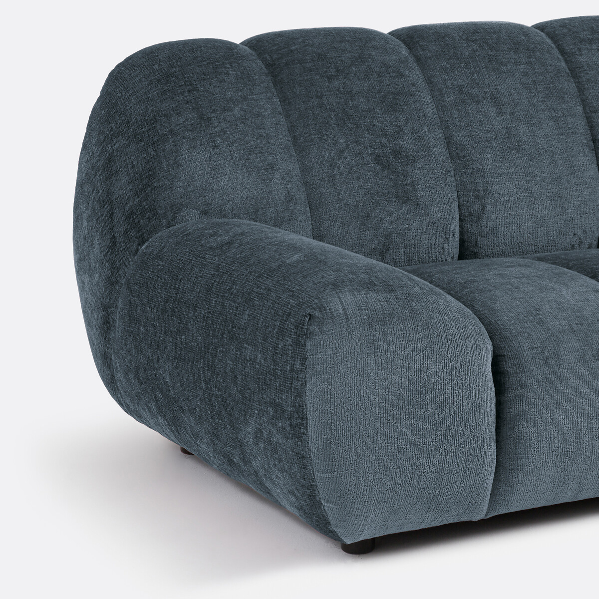 Fauteuil XL, velours épais, Nuria bleu, LA REDOUTE INTERIEURS