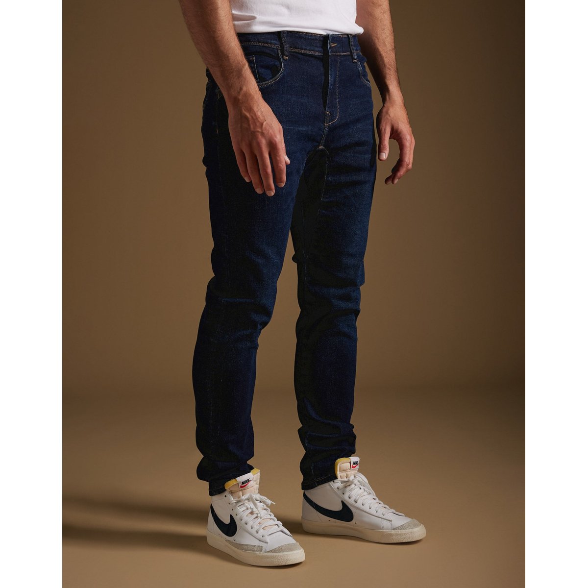 PANTALON STRAIGHT ALDO bleu, PULLIN