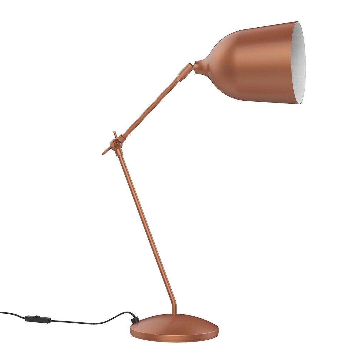 Lampe design en métal industriel cuivré, ALUMINOR