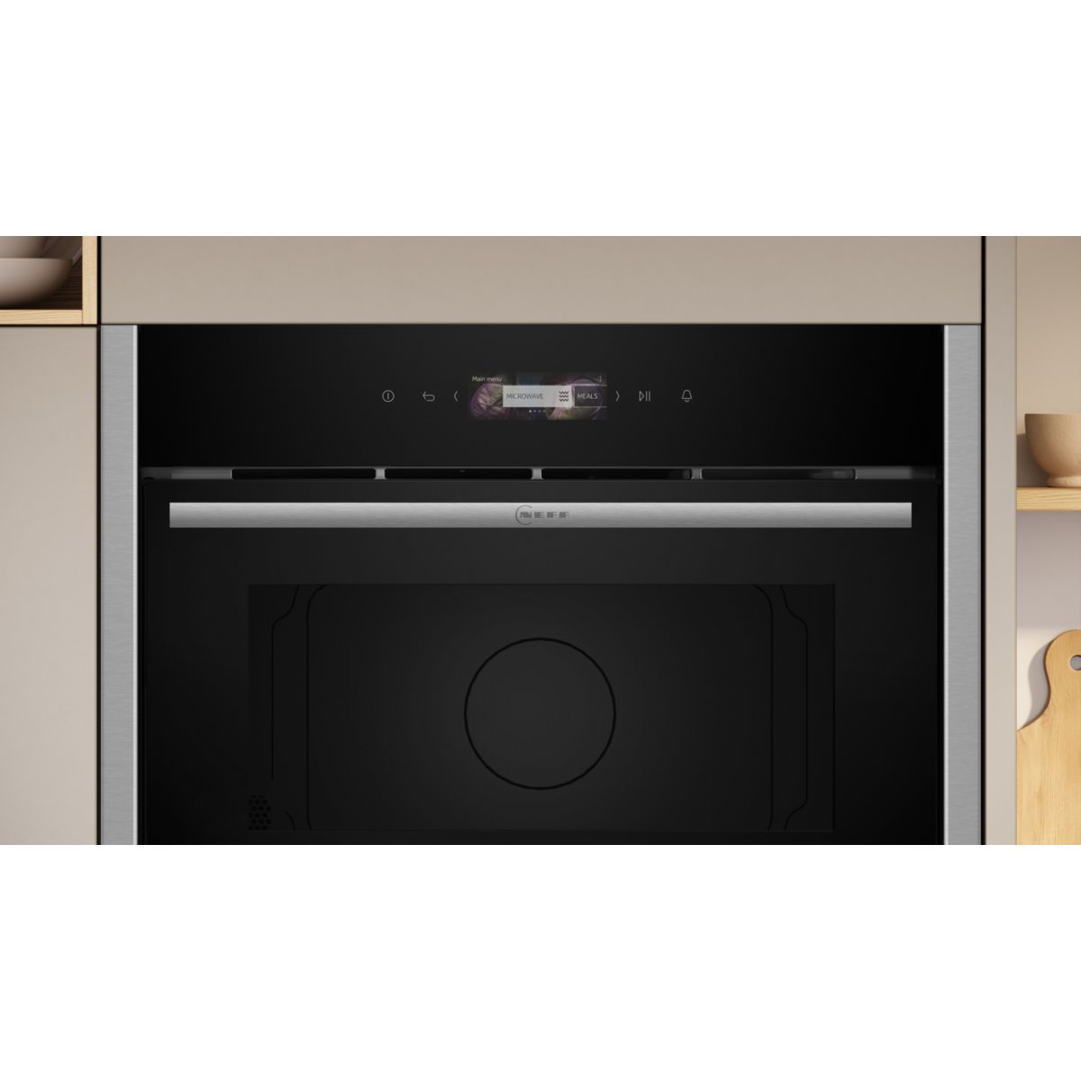 Micro ondes encastrable C24GR3XN1 N70 Inverter inox, NEFF