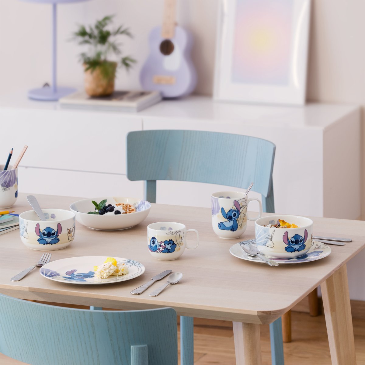 Assiette Pour Enfant DISNEY STITCH couleur unique, VILLEROY & BOCH