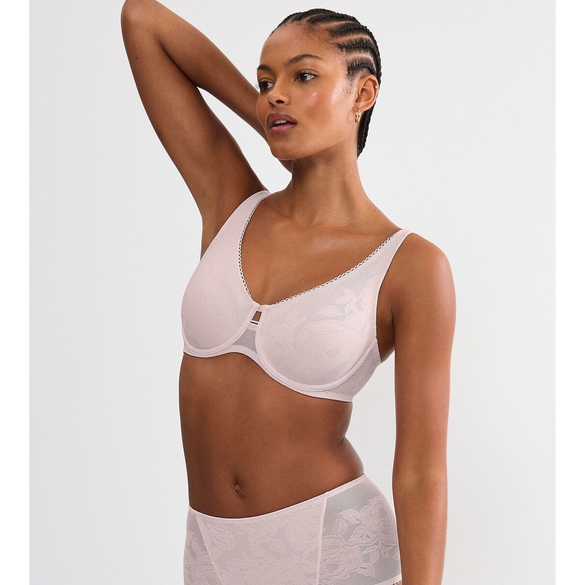 Soutien-gorge minimiseur Wild rose sensation rose pâle, TRIUMPH