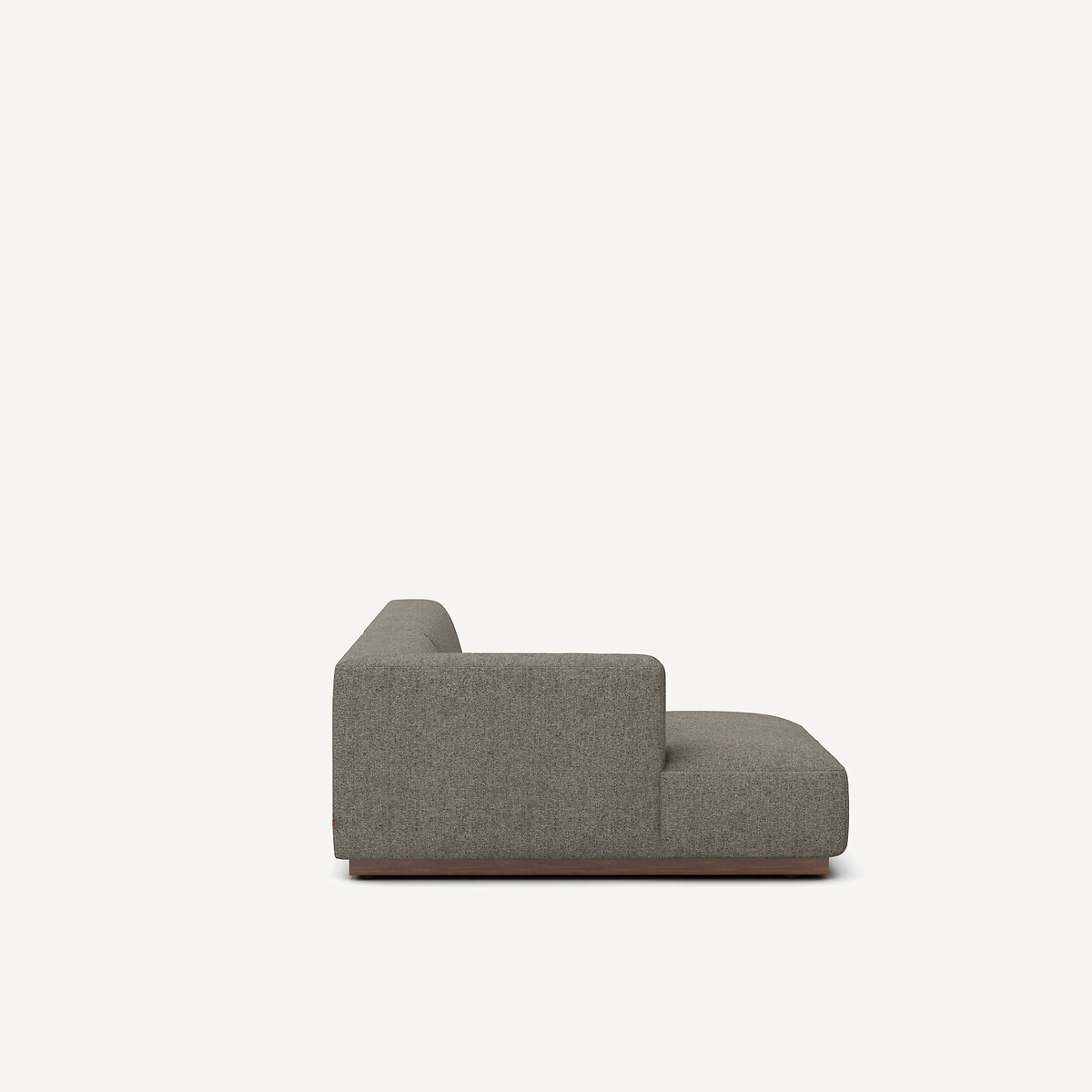 Sofá esquinero XL de tweed, JACOPO capuchino, AM.PM