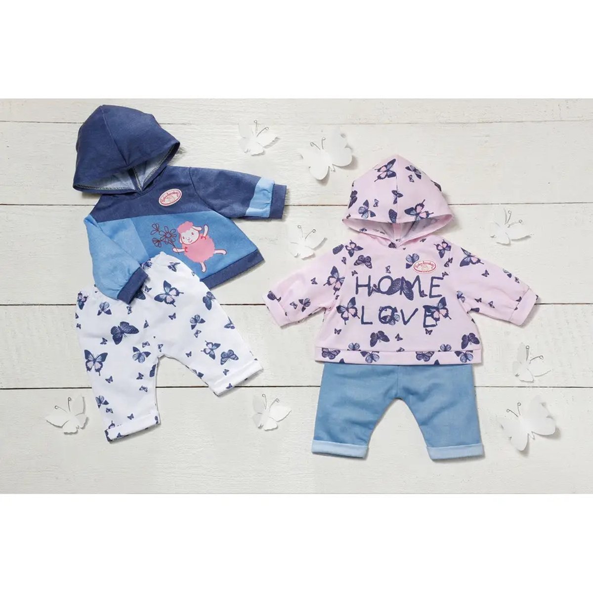Baby Annabell combinaisons 43 cm multicolore, ZAPF CREATION