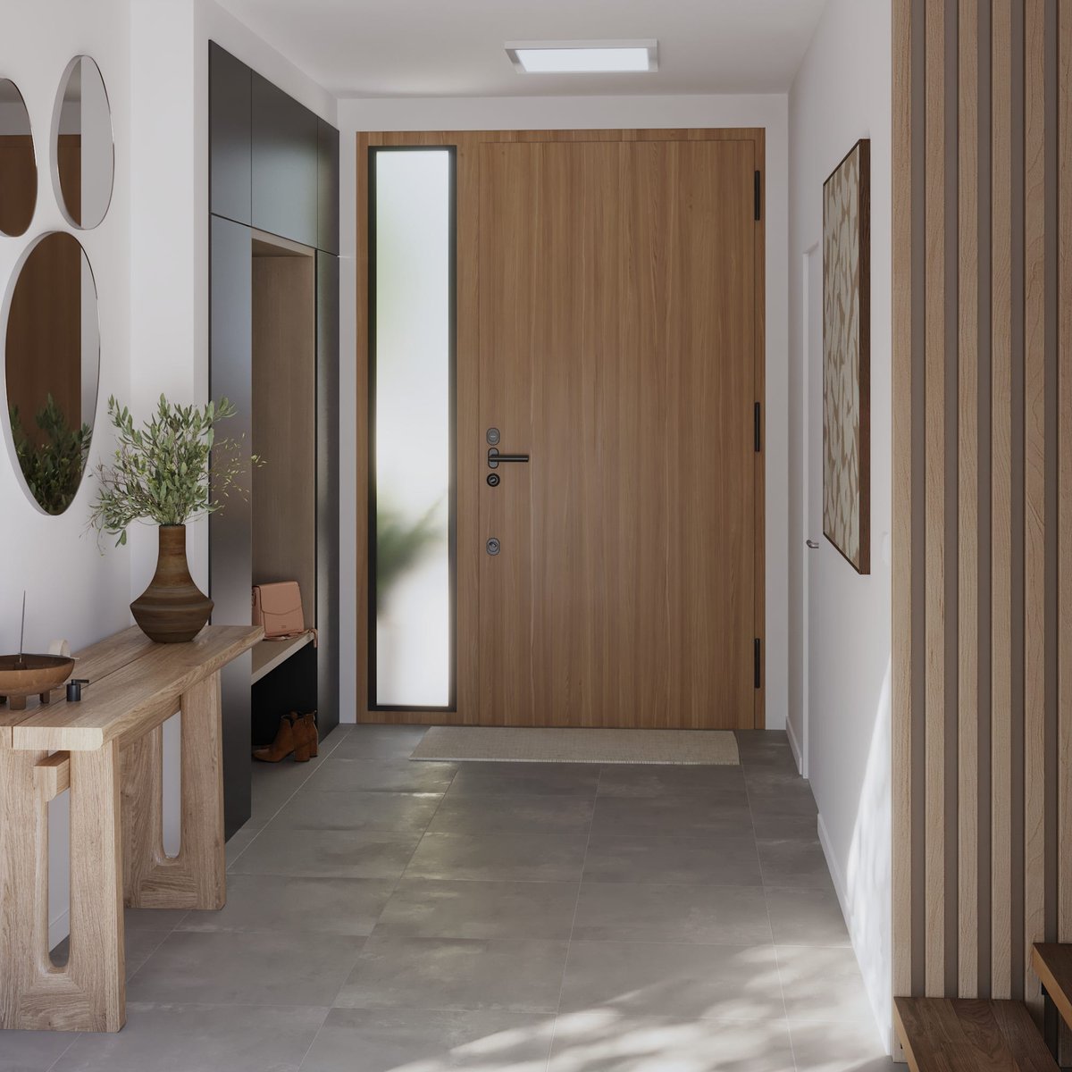 Panneau LED connecté, INSPIRE blanc, INSPIRE