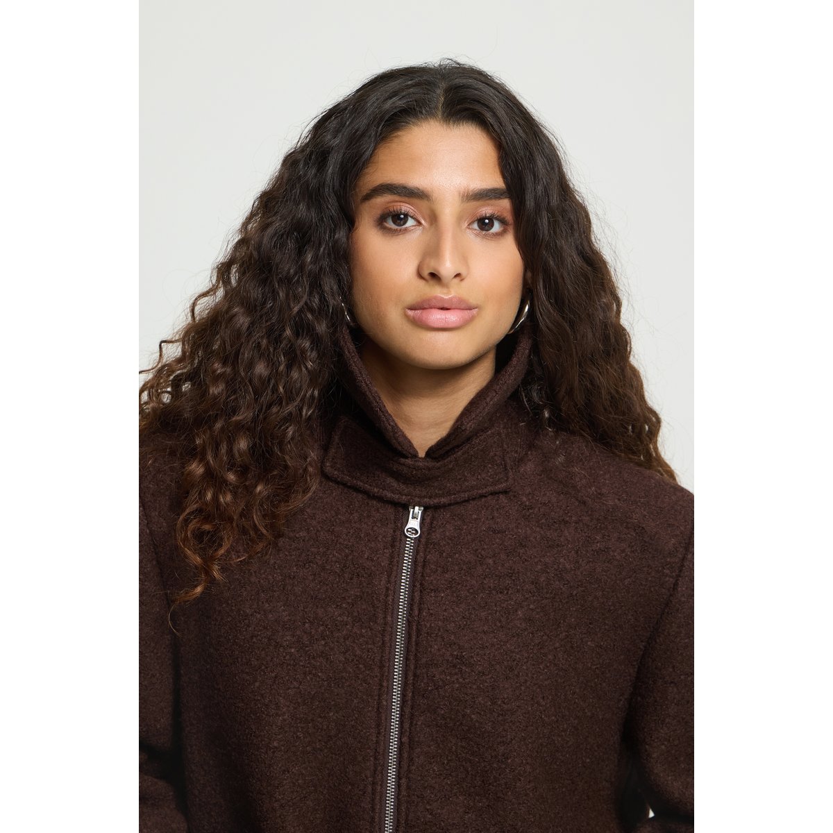Veste d'extérieur marron molé, ICHI