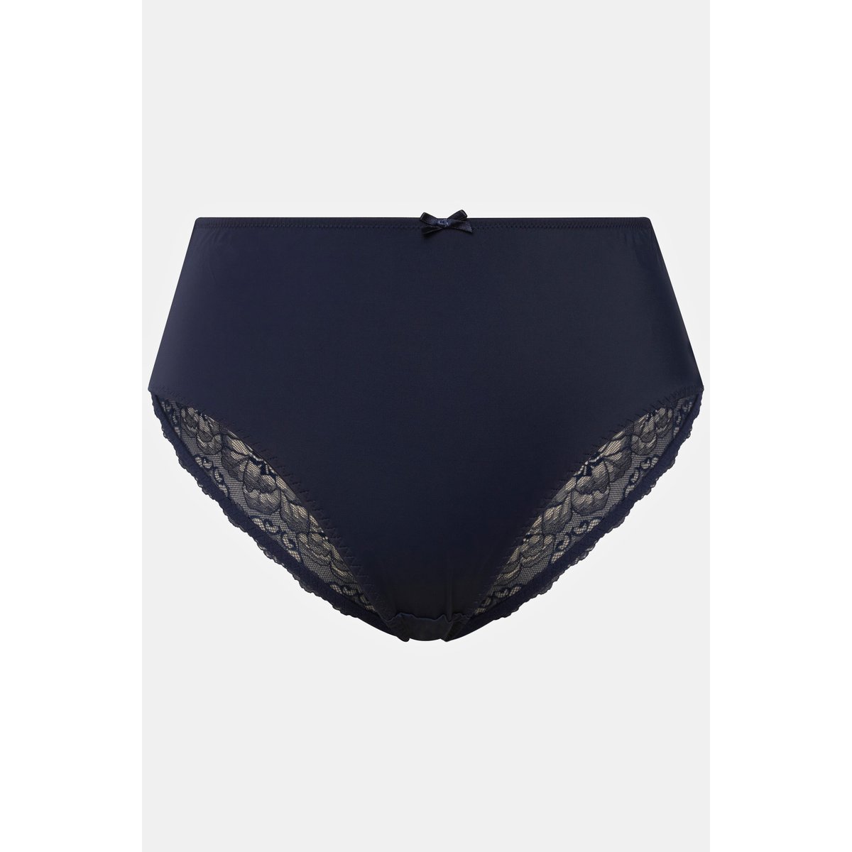 Culotte midi en microfibres bleu nuit, ULLA POPKEN