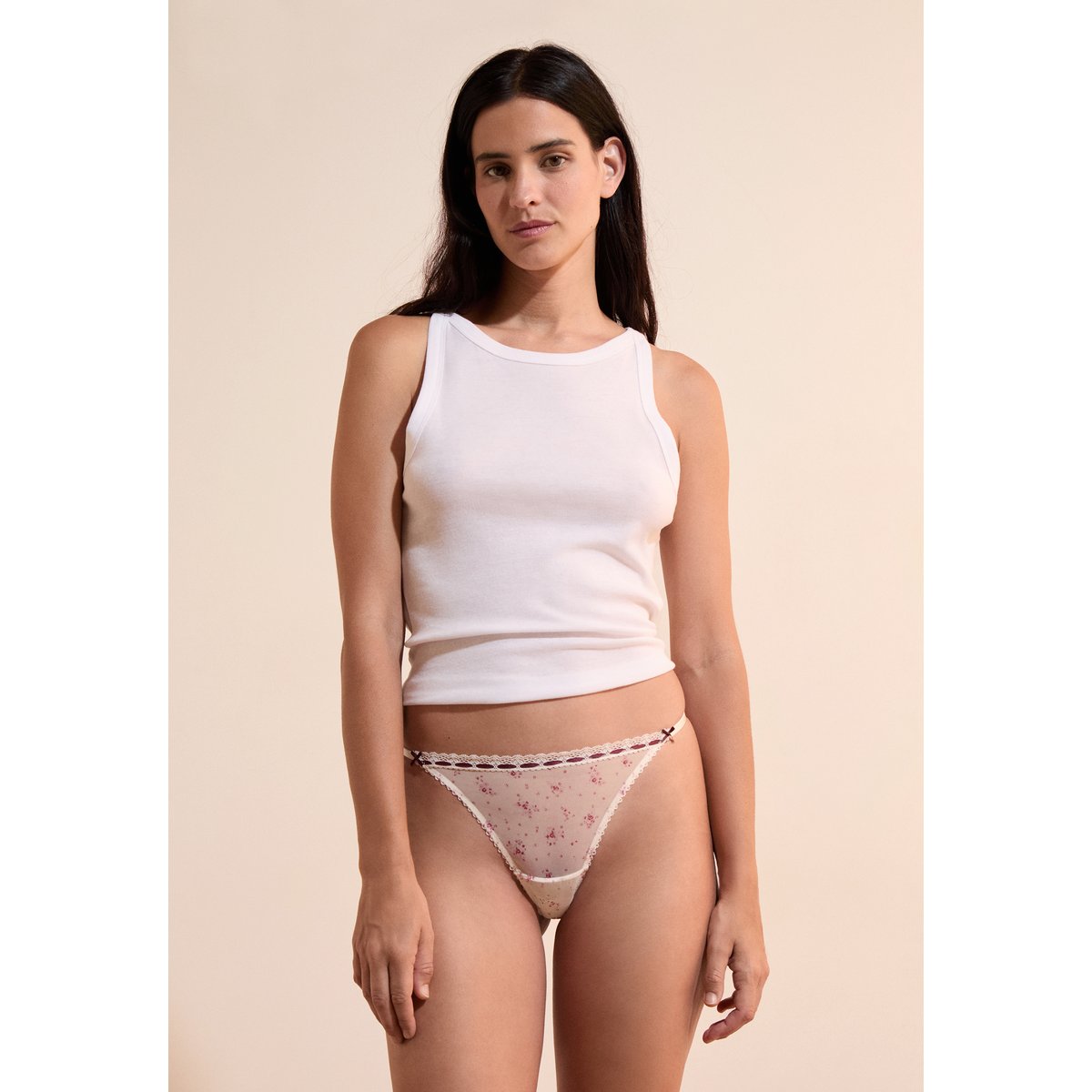 String en tulle ELLA TULLE rose, ETAM