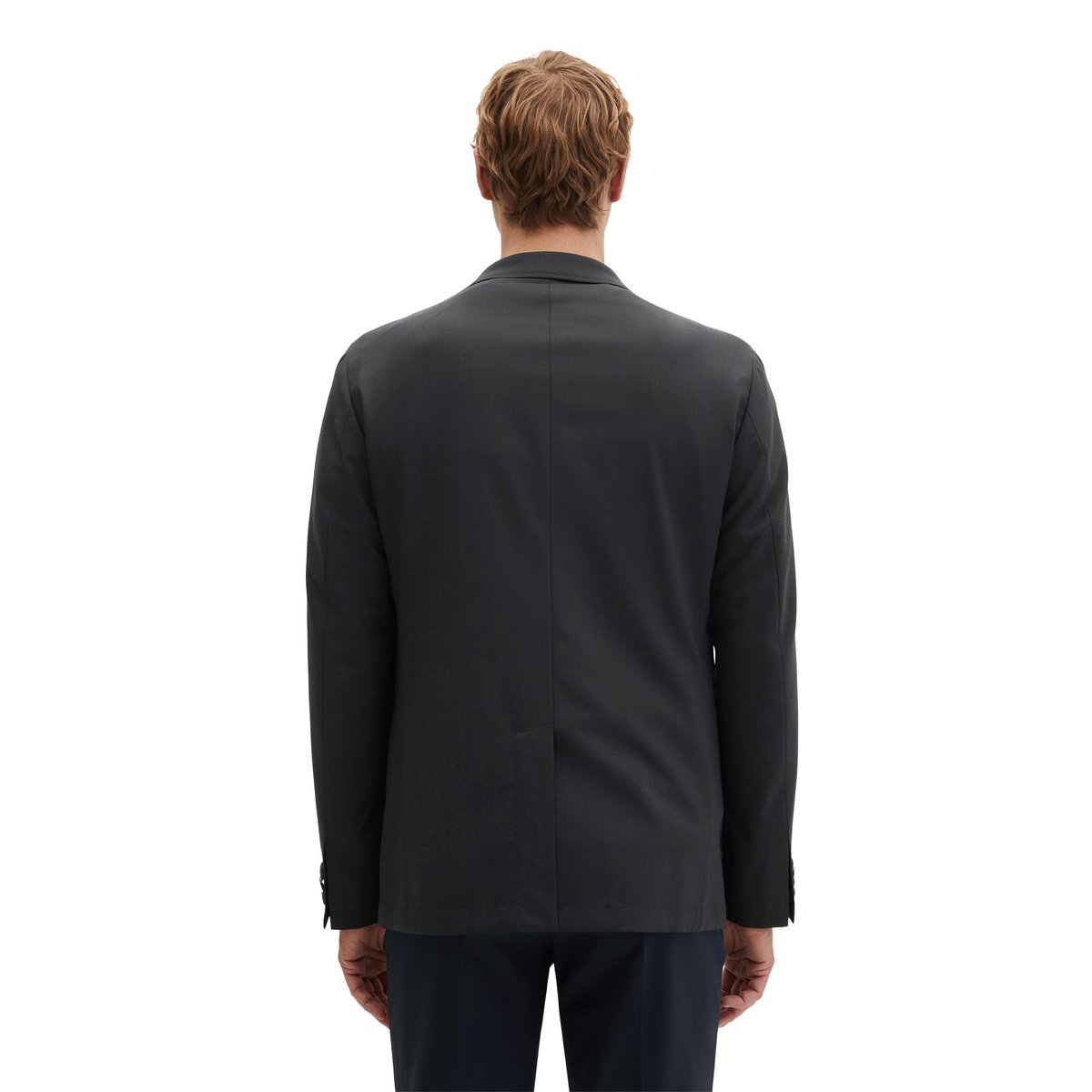 Veste DFB Travel Collection en Tech Wool Blend léger bleu foncé, MARC O'POLO