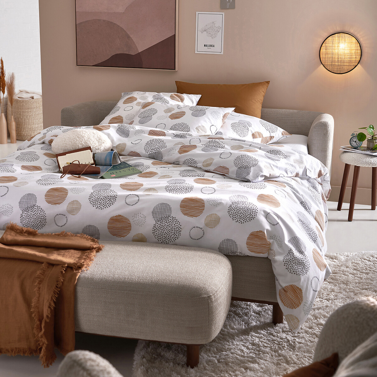 Banc/bout de lit Papoo ecru, LA REDOUTE INTERIEURS