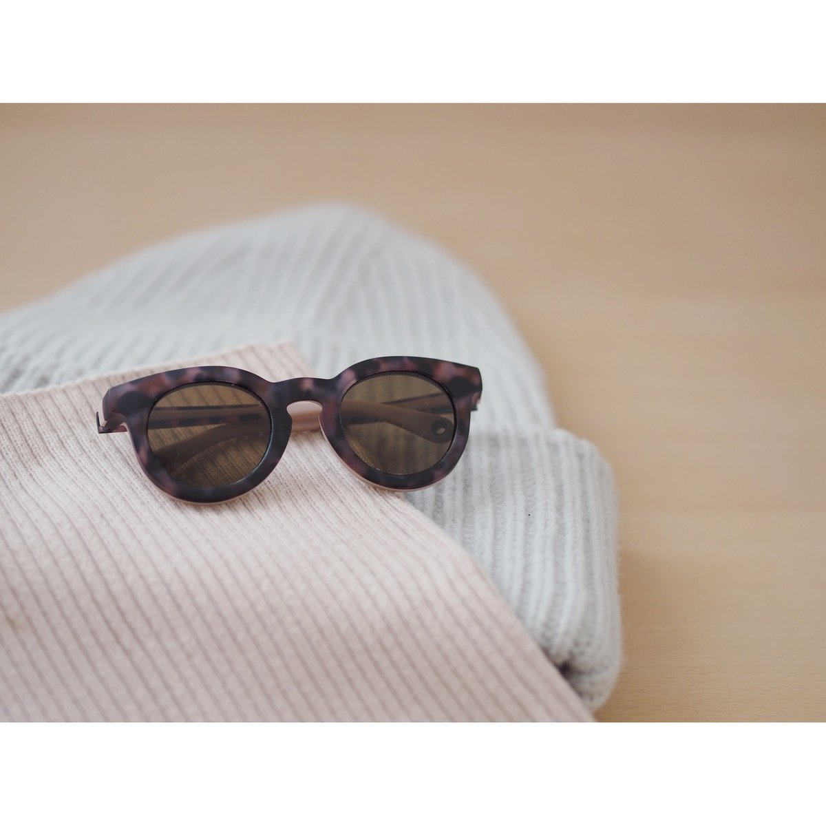 Lunettes de soleil enfant 2-4 ans écaille rose, BEABA