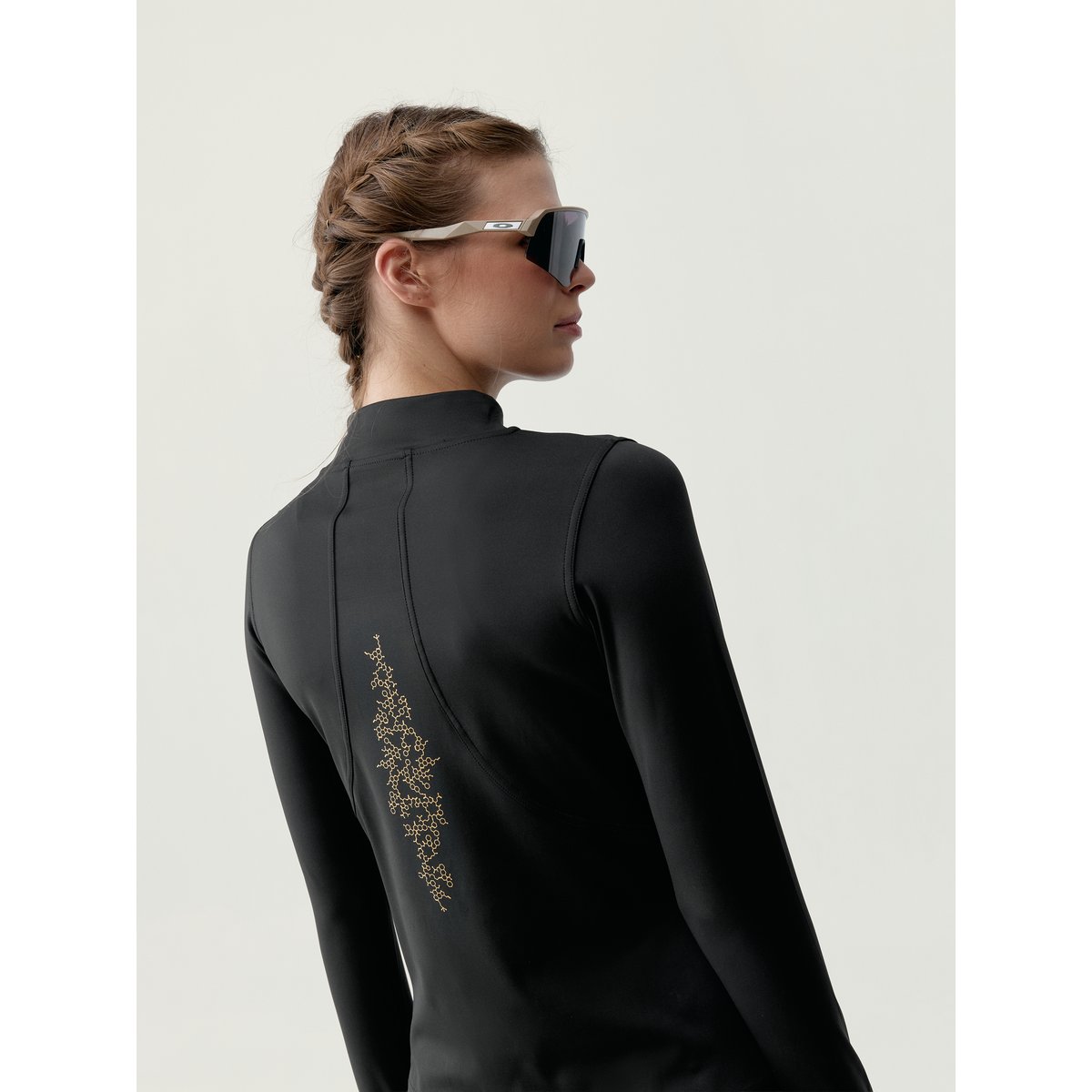 Veste de sport femme Isla Avec poches séchage rapide noir profond, BORN