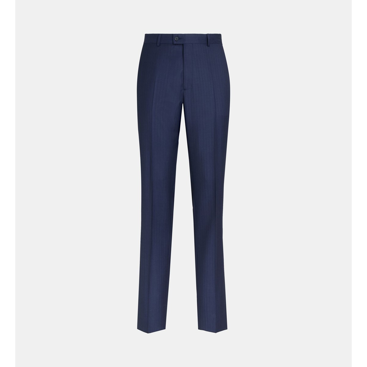 Pantalon de costume andrea p droit en laine bleu foncé, COMPTOIR GL