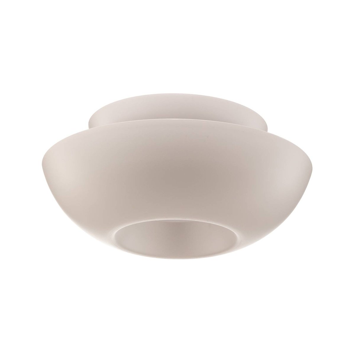 Plafonnier en métal design, Kellina blanc, LUCANDE
