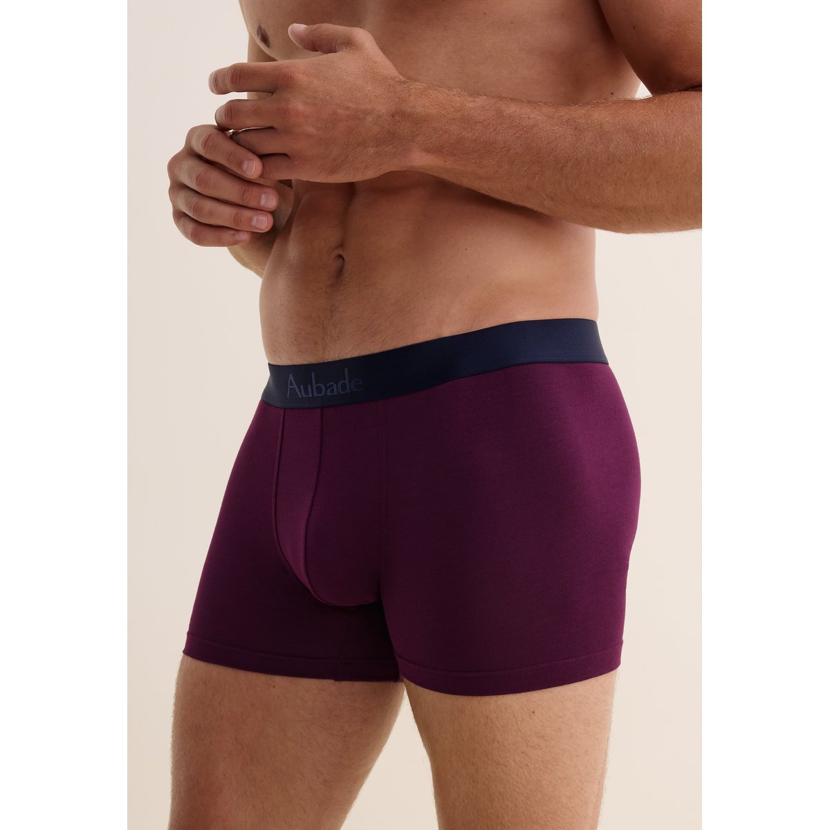 Pack 2 Boxers classiques fleur de boteh, AUBADE