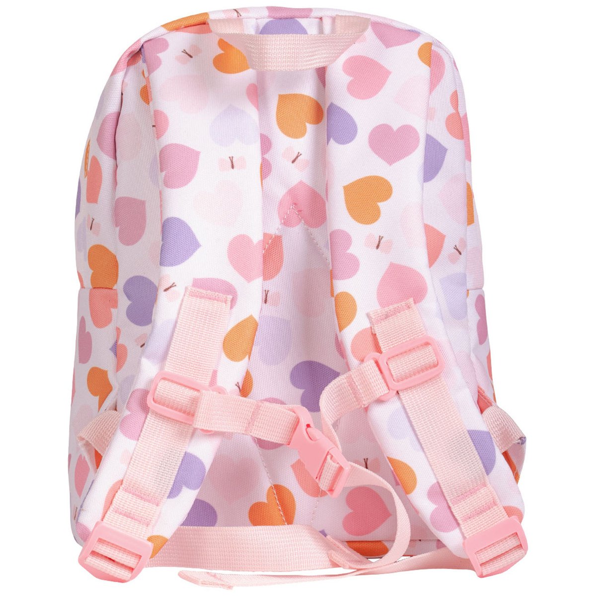 Sac à dos bébé rose, orange, violet, A LITTLE LOVELY COMPANY
