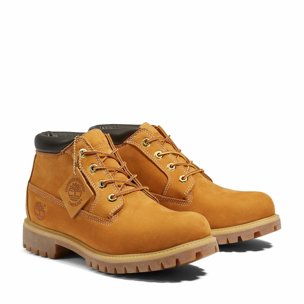 Heritage Mid Lace C Lace-Up Boots in Leather honey, TIMBERLAND