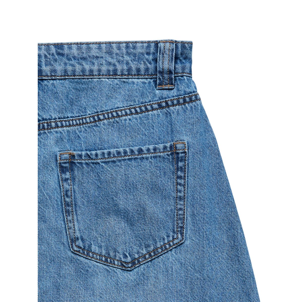 Jupe En Denim light blue denim, VERO MODA