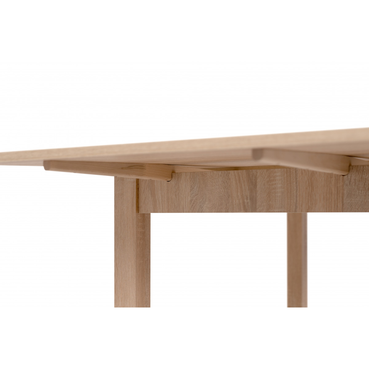 Table à manger extensible 6/8 places effet chêne - LOUCA chêne, HOMIFAB
