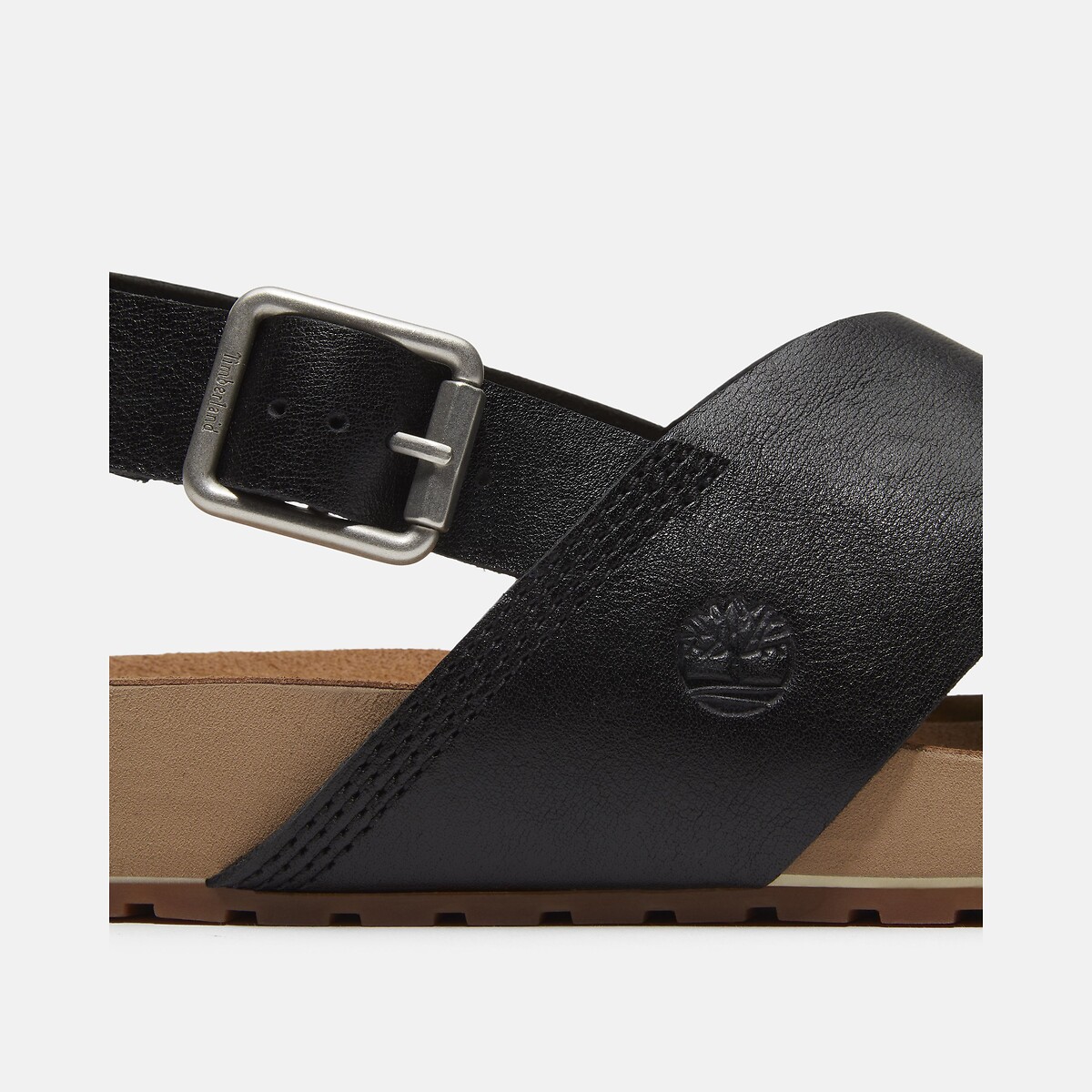 Sandales en cuir Malibu Waves noir, TIMBERLAND