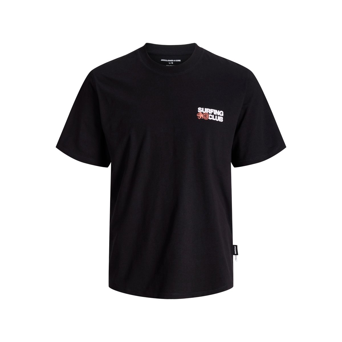 T-Shirt noire - black, JACK & JONES
