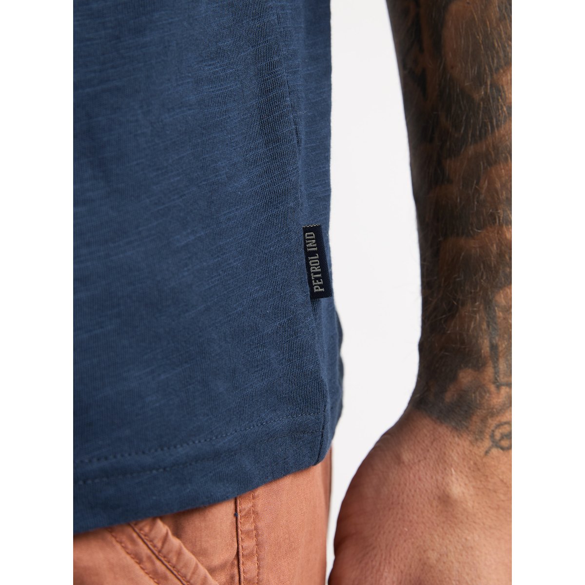 T-shirt en jersey eclipseluna bleu navy blue, PETROL INDUSTRIES