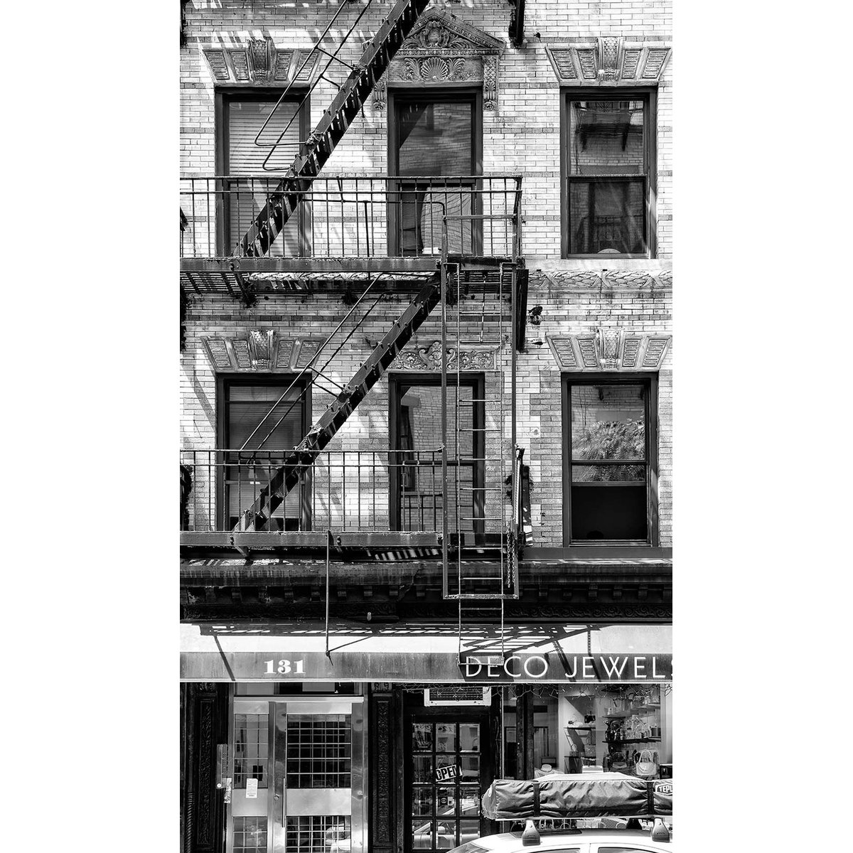Papier peint immeuble Brooklyn intissé, HEXOA
