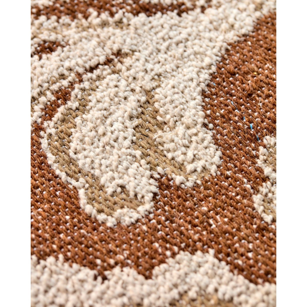 Tapis en coton Bloss 230x160 cm marron, HOUSE DOCTOR