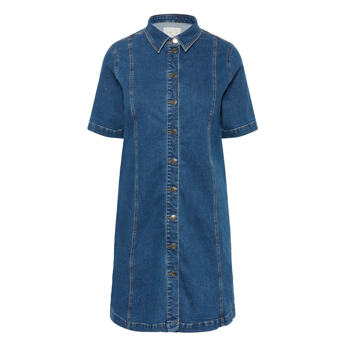 Robe bleu denim, KAFFE CURVE