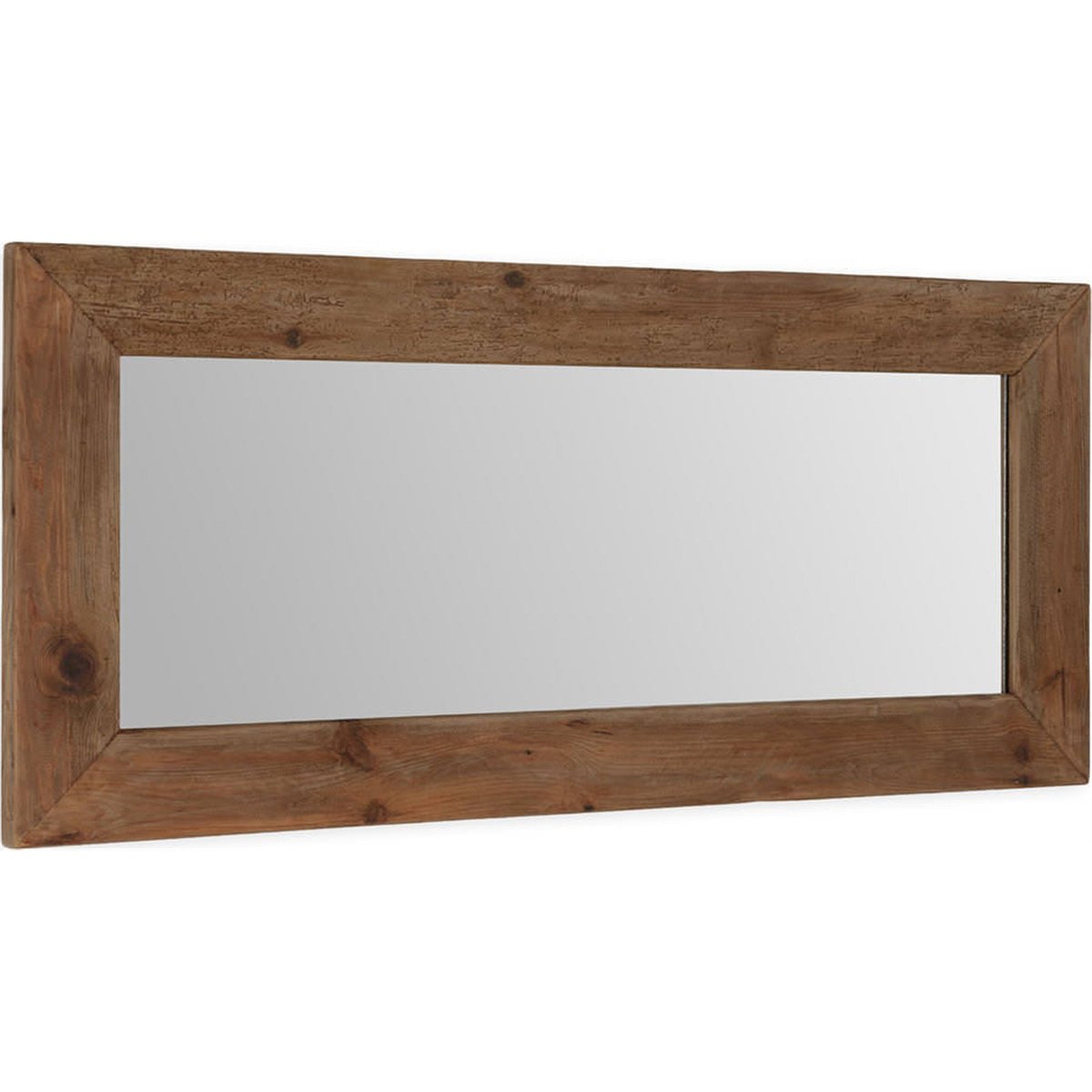 Miroir en pin, Finition vieillie rustique naturel vieilli, RECOLLECTION