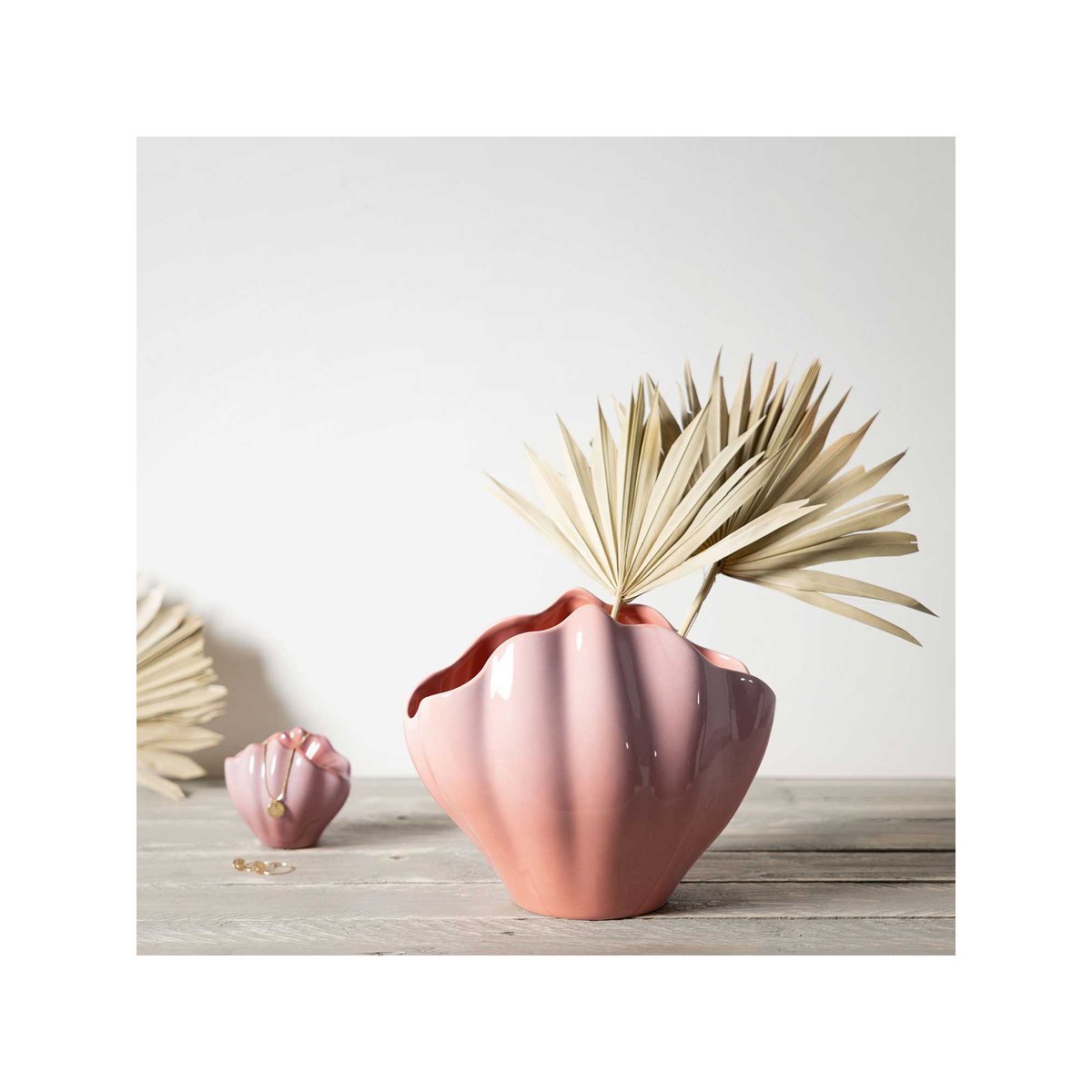 Vase Coquillage PERLEMOR rose pâle, LIKE. BY VILLEROY & BOCH