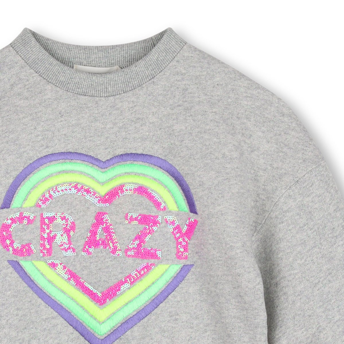Sweat col rond nacre, BILLIEBLUSH