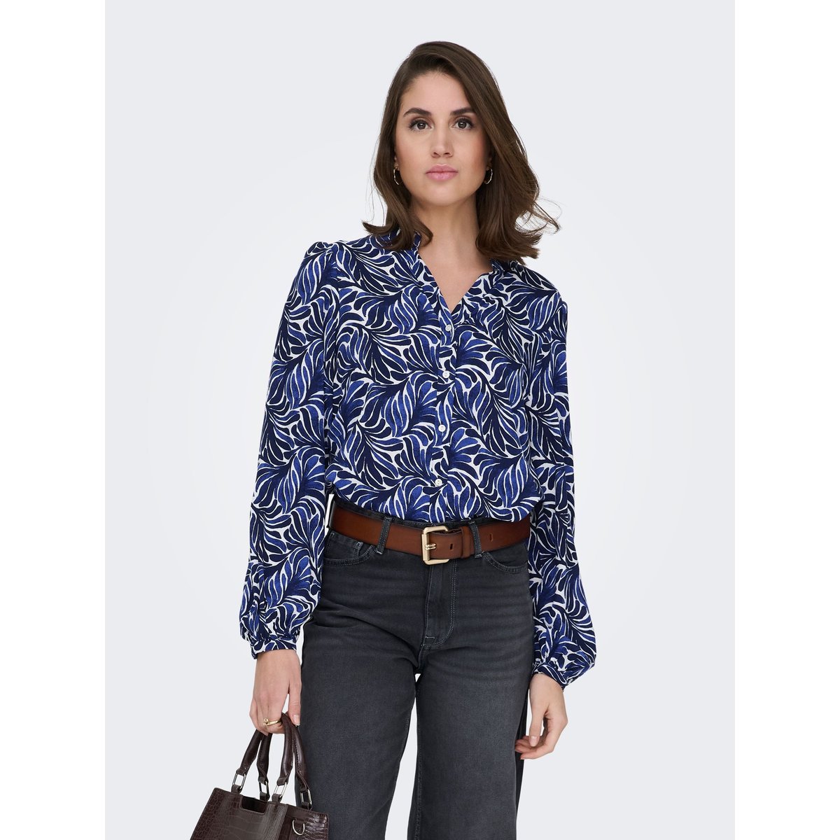 Chemise bleue - surf the web, ONLY