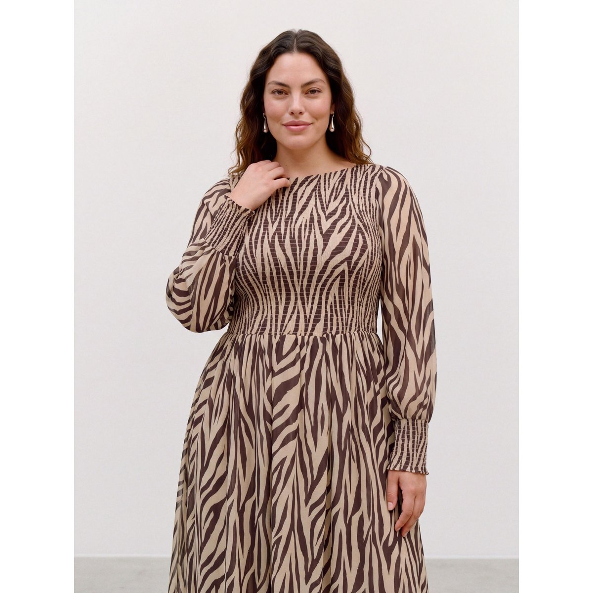 Robe marron - chocolate torte 2, VERO MODA