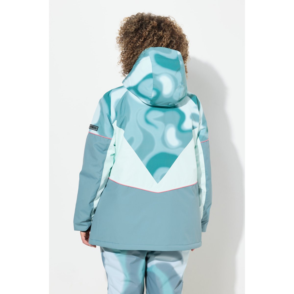 Veste technique HYPRAR imperméable vert glacier, ULLA POPKEN