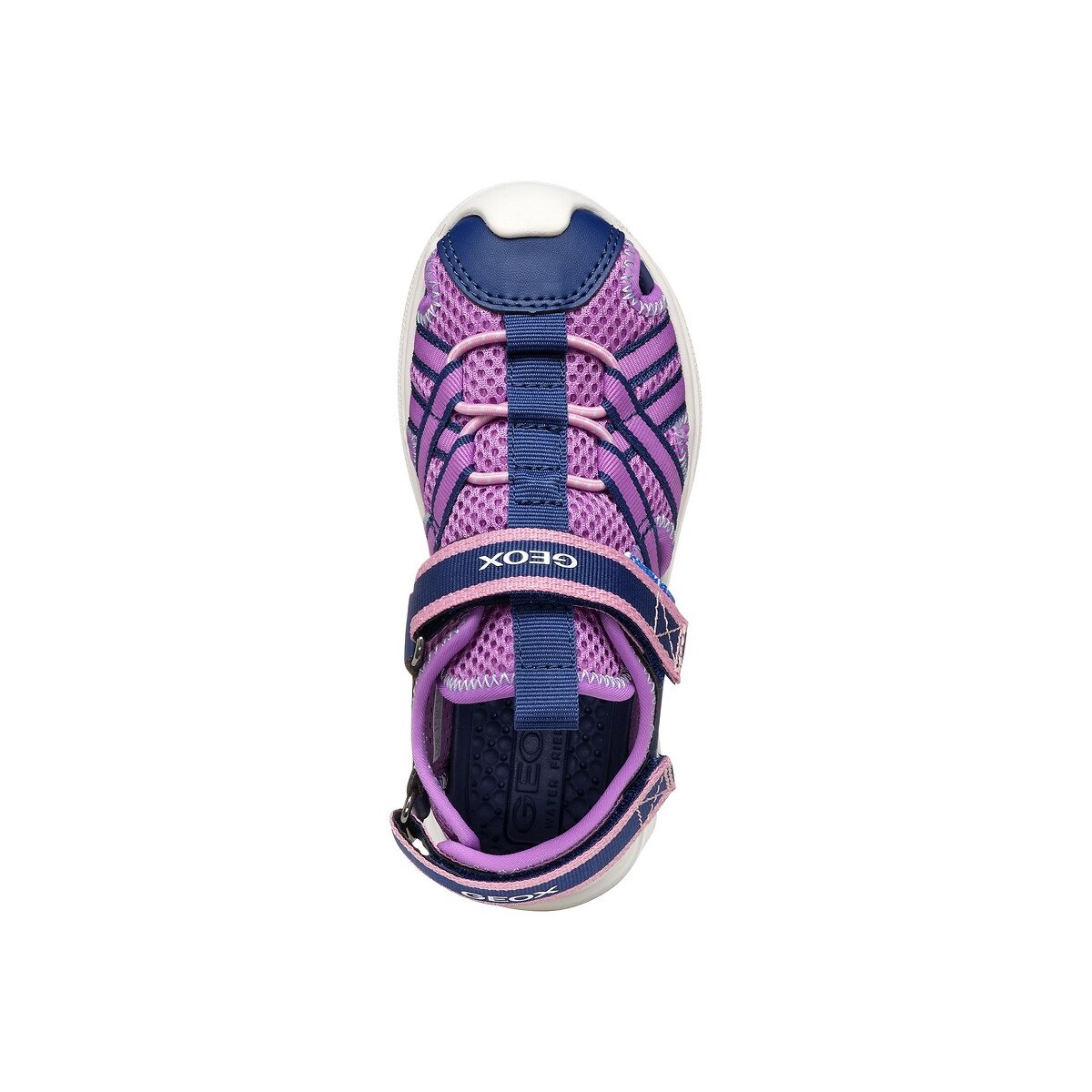 Kids Airadyum Closed Sandals, Water Friendly navy blue/purple, GEOX