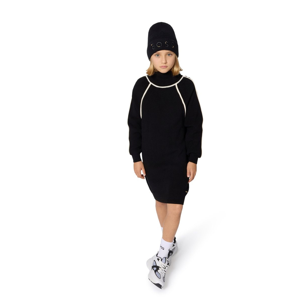 Bonnet black, BOSS KIDSWEAR