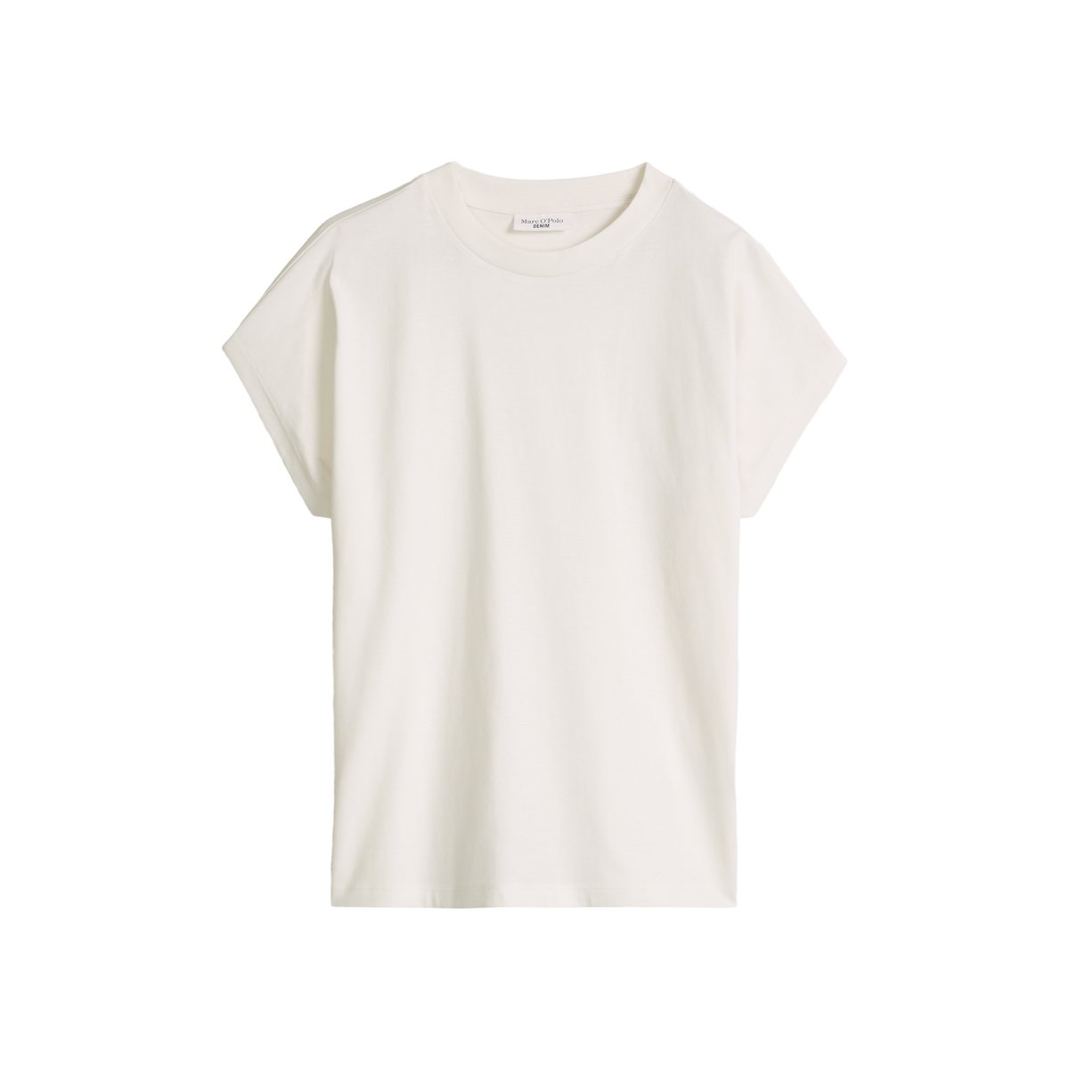 T-shirt DfC surdimensionné en coton organique blanc, MARC O’POLO DENIM