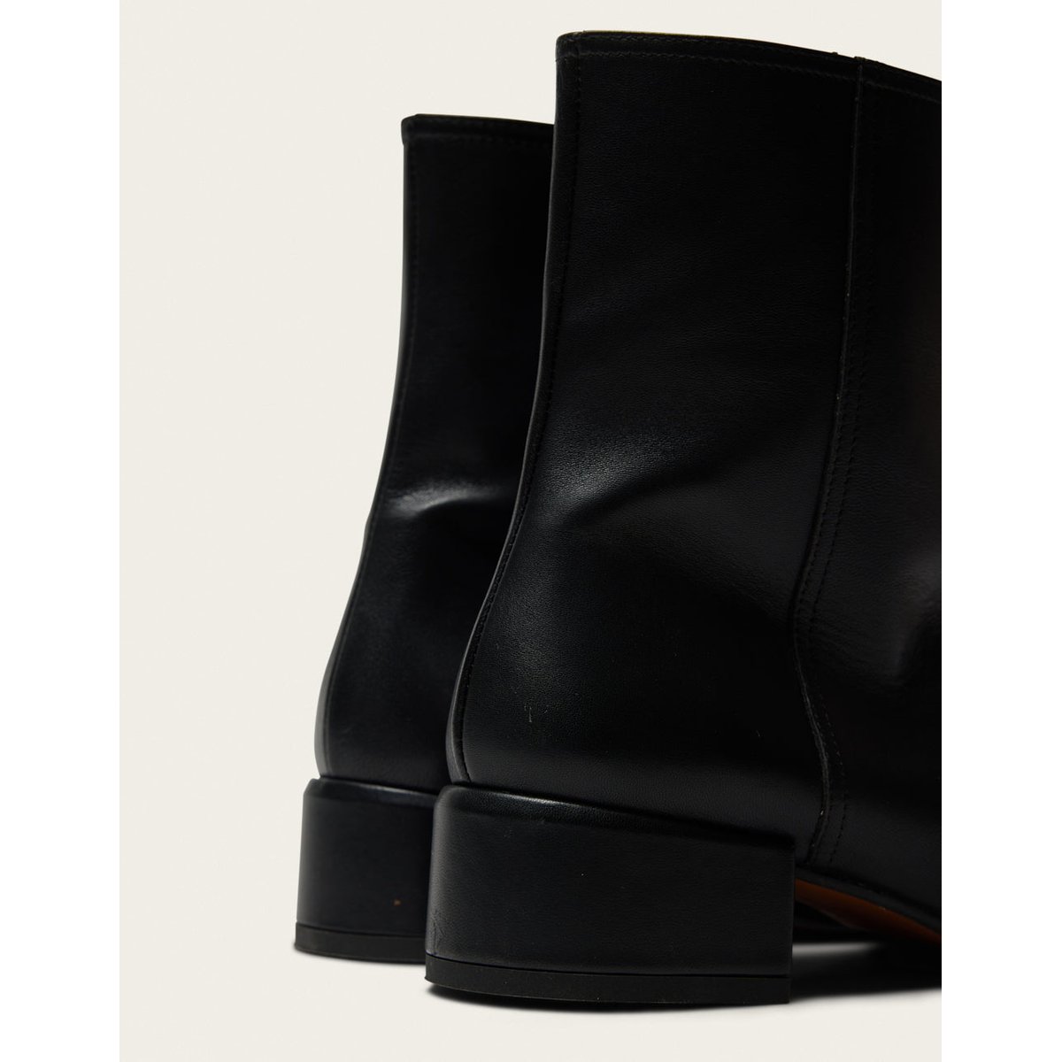 Bottines MOLI cuir noir, ODAJE