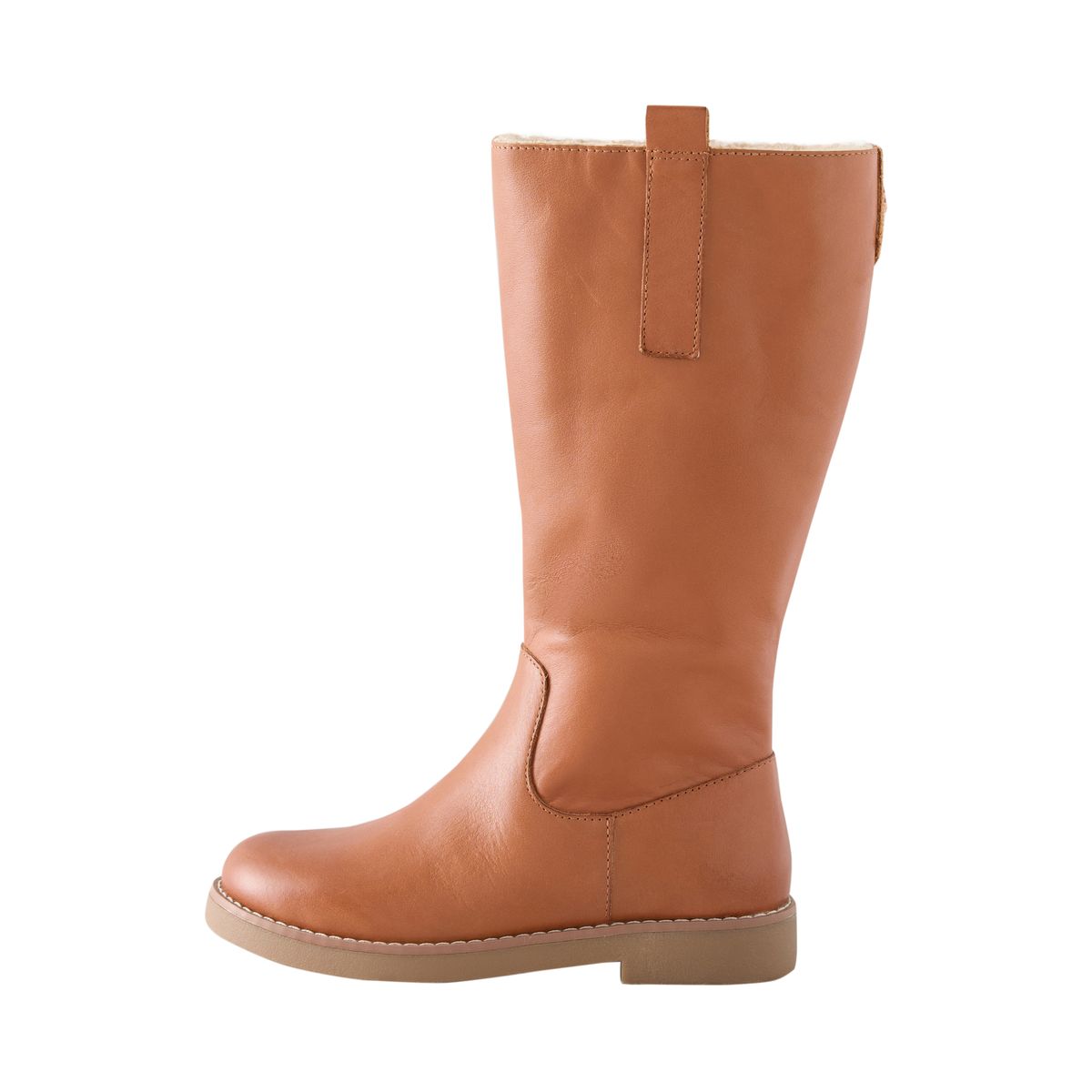 Bottes en cuir marron fauve, NEXT