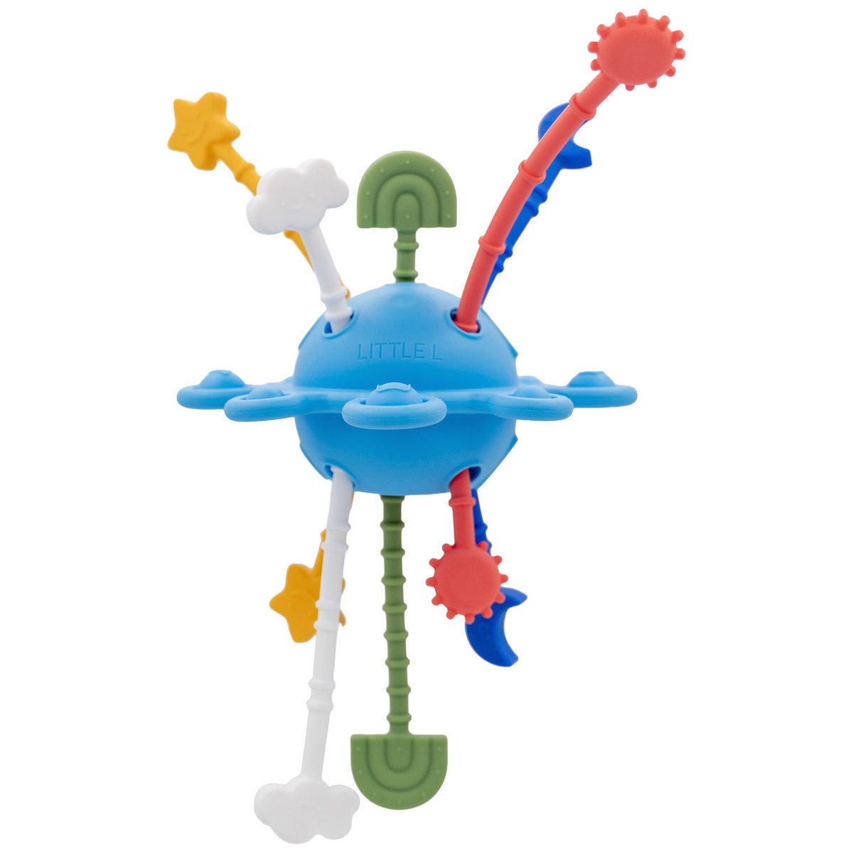 Jouet d'éveil et de dentition en silicone multicolore, LITTLE L