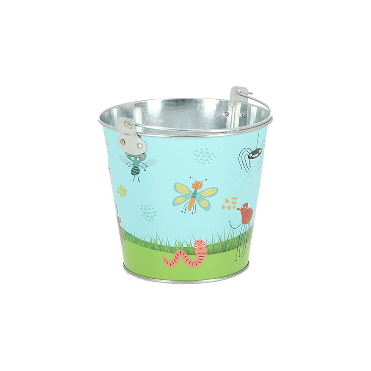Seau enfant motif insectes couleur unique, ESSCHERT DESIGN