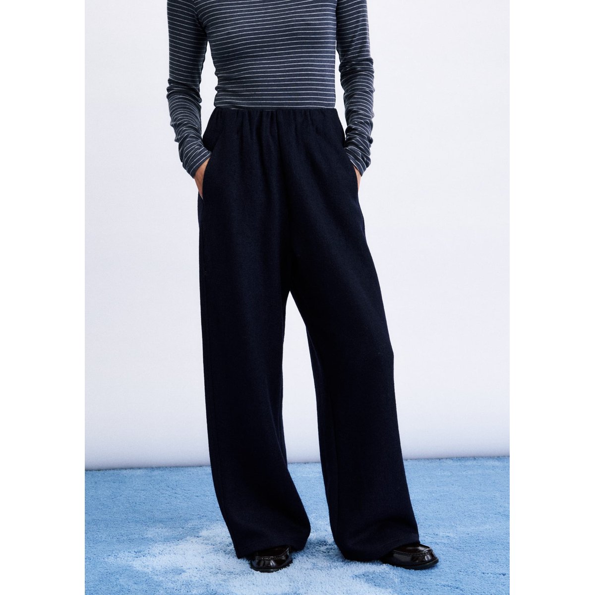 Pantalon Smolikas SMOLIKAS bleu marine, FRNCH