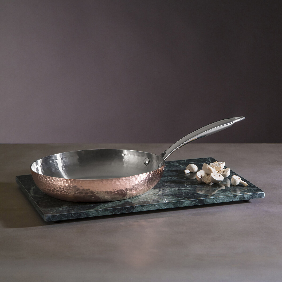 24cm Minerva Hammered Frying Pan copper, SO'HOME