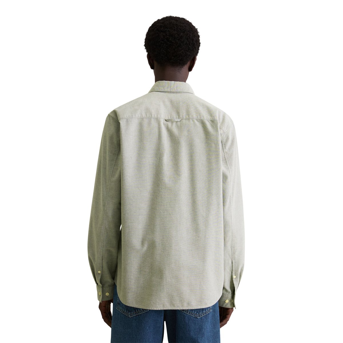 Chemise regular en coton bio de qualité Oxford vert foncé, MARC O’POLO DENIM