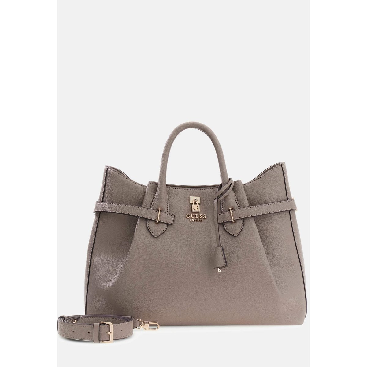 Sac À Main Saffiano Yesba marron, GUESS