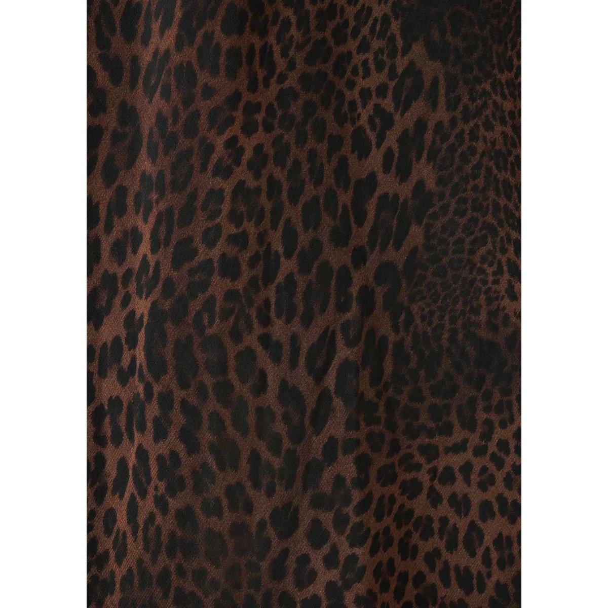 Robe halter léopard noir, MANGO